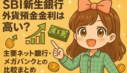 2025年版｜SBI新生銀行 外貨預金金利は高い？主要ネット銀行・メガバンクとの比較まとめ
