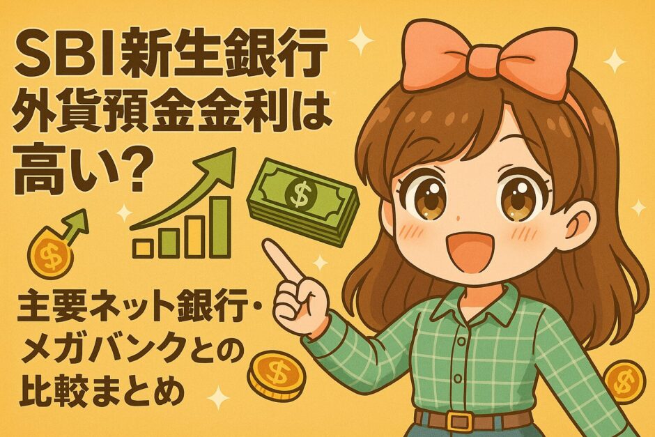 SBI新生銀行 外貨預金金利は高い？