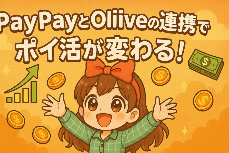 PayPayとOiveの連携でポイ活が変わる！