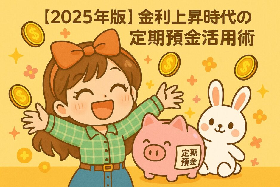【2025年版】金利上昇時代の定期預金活用術